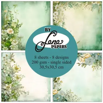 BY Lene Paperpad "Soft Flowers" BLP375