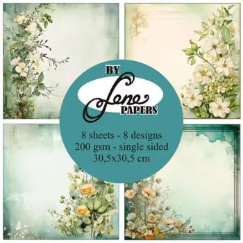BY Lene Paperpad "Soft Flowers" BLP375