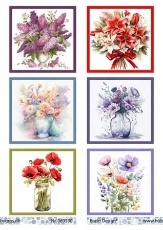 3D ark Barto design blomst