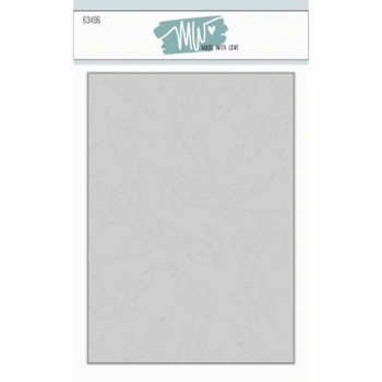 Dies Made With Love Leafy background