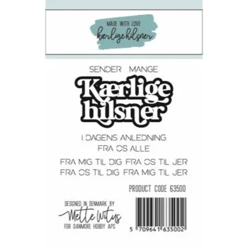 Dies Made With Love Kærlige hilsner