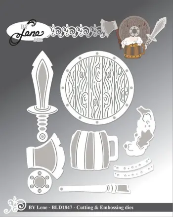 BY Lene Dies "Accessories for #BLD1844" BLD1847