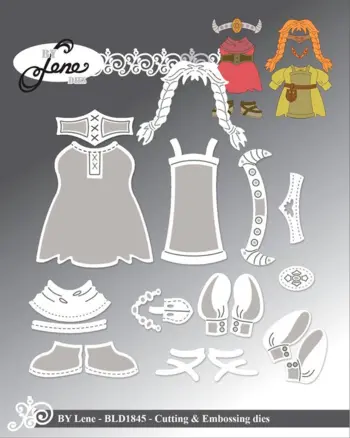 BY Lene Dies "Accessories for #BLD1844" BLD1845