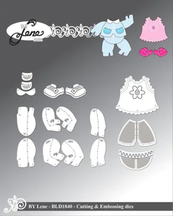 BY Lene Dies "Accessories for #BLD1839" BLD1840