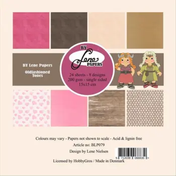 BY Lene Paperpad "Oldfashioned Tones" BLP079