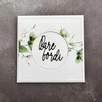 Simple and Basic dies "Round windows with pierced edge" SBD659