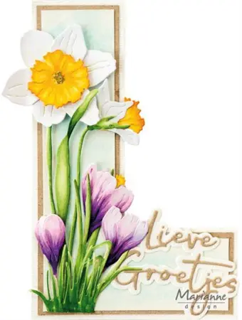 Marianne Design dies "Tiny's Crocus XL" LR0846