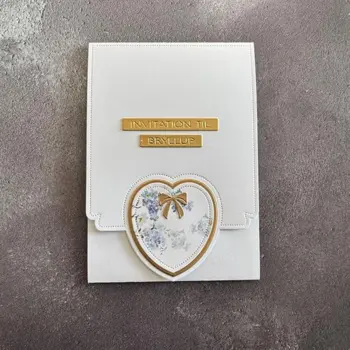 Simple and Basic dies "A6 Heart Card front" SBD666