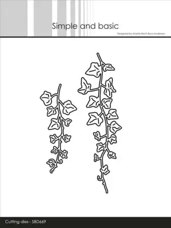 Simple and Basic dies "Ivy vines" SBD669