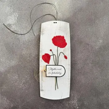 Simple and Basic dies "Poppies" SBD670