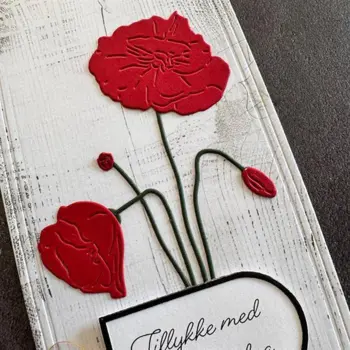 Simple and Basic dies "Poppies" SBD670