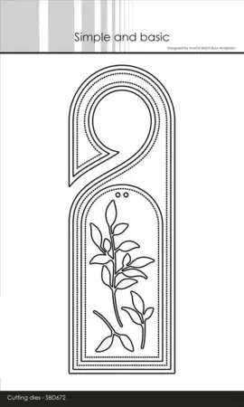 Simple and Basic dies "Bottletag / Doorhanger" SBD672