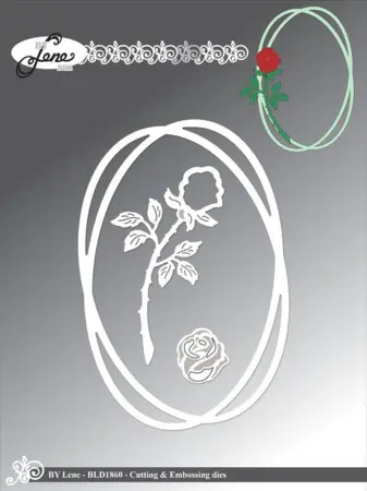 BY Lene Dies "Oval frame" BLD1860