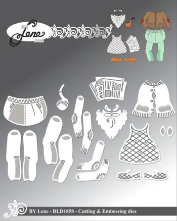 BY Lene Dies "Accessories for #BLD1856" BLD1858