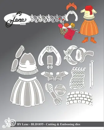 BY Lene Dies "Accessories for #BLD1853" BLD1855