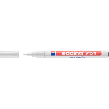 EDDING 751 Paint marker hvid 1-2mm