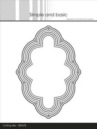 Simple and Basic dies "Elegant Shaped Frames" SBD678