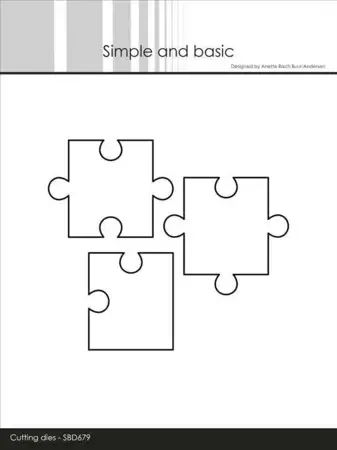 Simple and Basic dies "Puzzle MEGA" SBD679