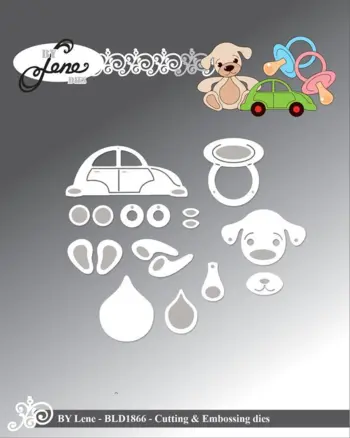 BY Lene Dies "Baby accessories" BLD1866