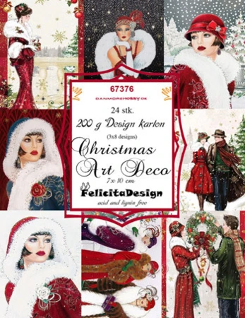 Felicita design Toppers 10x7cm 24stk 200g jul