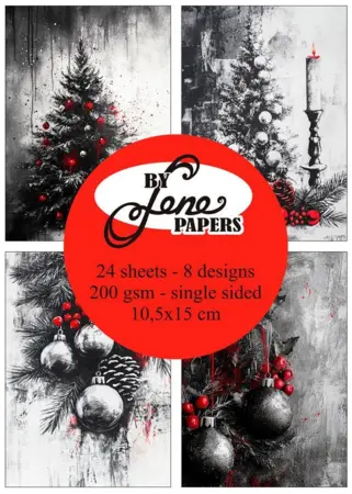 BY Lene Paperpad "Shiny Red" BLP677