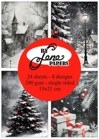 BY Lene Paperpad "Shiny Red" BLP277