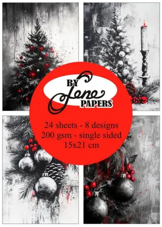 BY Lene Paperpad "Shiny Red" BLP277
