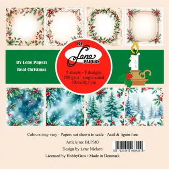 BY Lene Paperpad "Real Christmas" BLP383