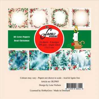 BY Lene Paperpad "Real Christmas" BLP083
