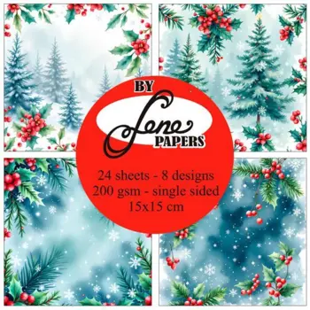 BY Lene Paperpad "Real Christmas" BLP083