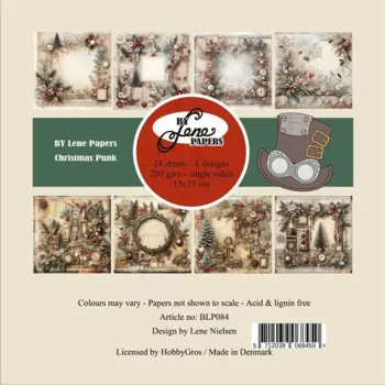 BY Lene Paperpad "Christmas Punk" BLP084