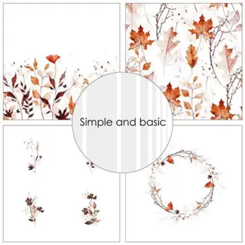 Simple and Basic Design Papers "Autumn Leaves" SBP573