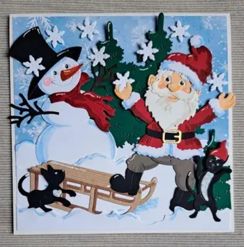 BY Lene Dies "Happy Snowman" BLD1885
