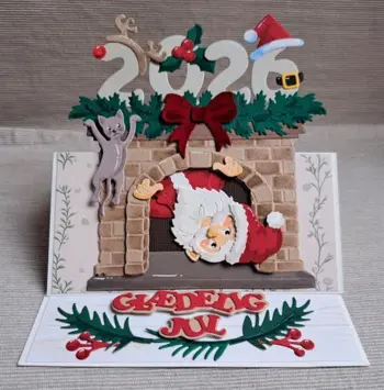 BY Lene Dies "Christmas Fireplace" BLD1883