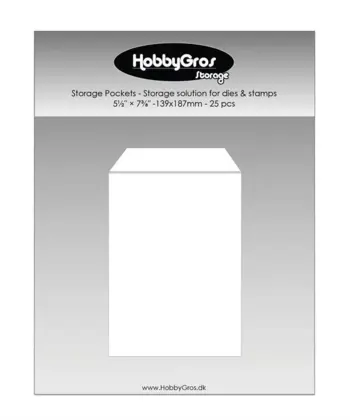 HobbyGros Storage "Storage Pockets - Storage solution for dies & stamps" SS146
