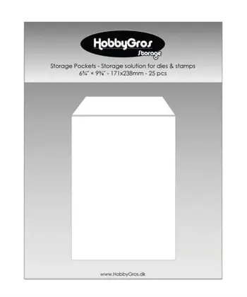 HobbyGros Storage "Storage Pockets - Storage solution for dies & stamps" SS147