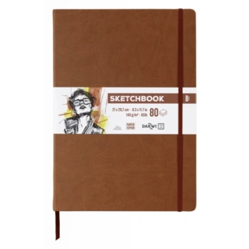 SKETCHBOOK A4 80SH 140G TERRACOTTA / brun