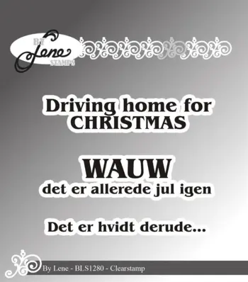 BY Lene Clearstamp "Danske tekster" BLS1280