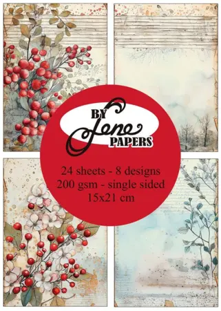 BY Lene Paperpad "Vintage Winter" BLP278