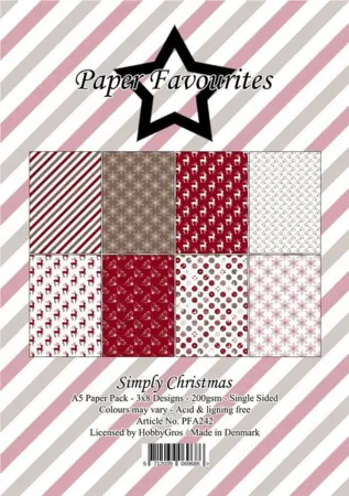 Paper Favourites Paper Pack "Simply Christmas" PFA242