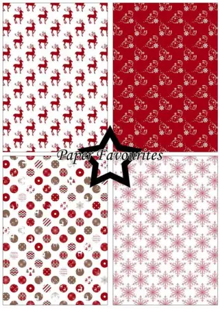 Paper Favourites Paper Pack "Simply Christmas" PFA242