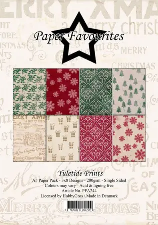 Paper Favourites Paper Pack "Yuletide Prints" PFA244