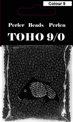 TOHO-perler sort 9