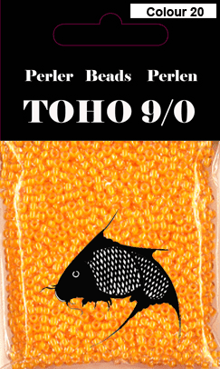TOHO-perler gul 20