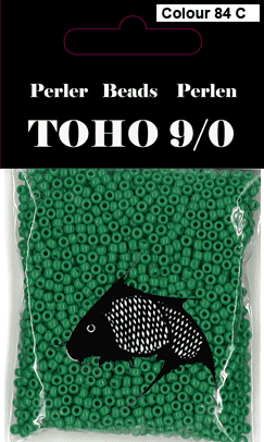 TOHO-perler grøn 84C