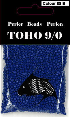 TOHO-perler blå 88B