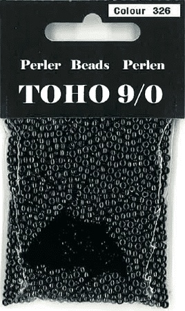 TOHO-perler koksgrå 326
