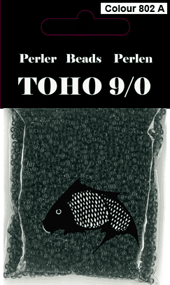 TOHO-perler grå 802A