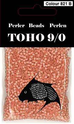 TOHO-perler laks 821B