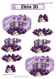 3D blomster